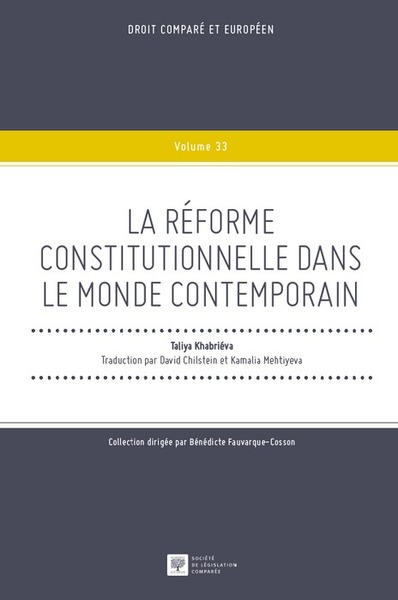Image de La réforme constitutionnelle dans le monde contemporain