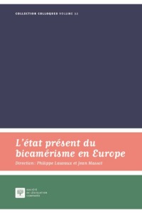 Picture of L'ETAT PRESENT DU BICAMERISME EN EUROPE