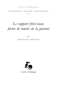 Picture of Le rapport frère-soeur, pierre de touche de la parenté