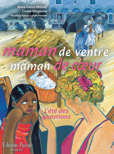 Image de maman de ventre, maman de cœur. L'été des questions