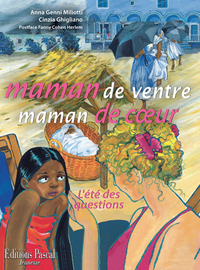 Image de maman de ventre, maman de cœur. L'été des questions