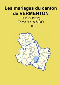Image de Les mariages du canton de Vermenton (après 1792) tome 1