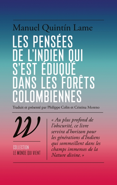 Picture of Les pensées de l'indien qui s'est éduqué dans les fotêts Col