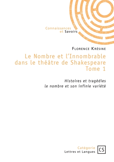 Image de Le Nombre et l'Innombrable dans le théâtre de Shakespeare - Tome 1