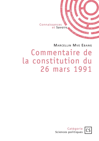 Image de Commentaire de la constitution du 26 mars 1991