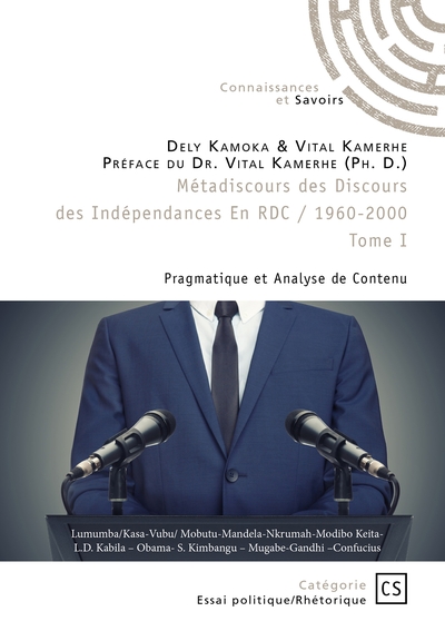 Picture of Métadiscours des Discours des Indépendances en RDC (1960-2000) - Tome 1
