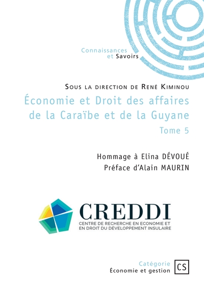 Picture of Économie et Droit des affaires de la Caraïbe et de la Guyane - Tome 5