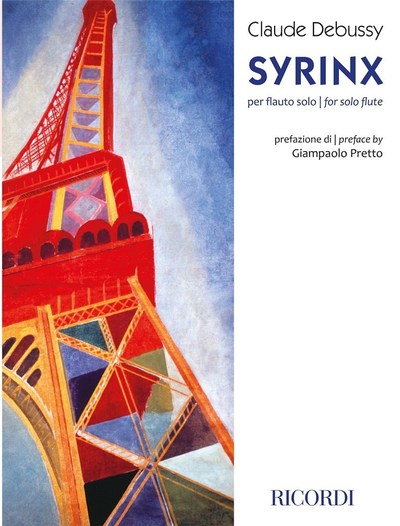 Image de CLAUDE DEBUSSY : SYRINX PER FLAUTO SOLO ( FLUTE TRAVERSIERE SEULE )