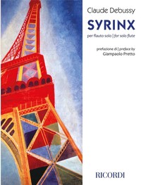 Image de CLAUDE DEBUSSY : SYRINX PER FLAUTO SOLO ( FLUTE TRAVERSIERE SEULE )