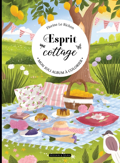 Image de Esprit cottage - Mon joli album à colorier