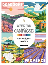Image de Week-end à la campagne - 40 coloriages mystère