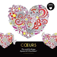 Picture of Happy coloriage - Coeurs
