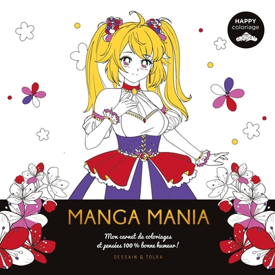 Picture of Happy coloriage Manga mania