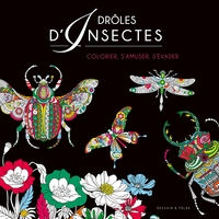 Image de Coloriage Black - Drôles d'insectes