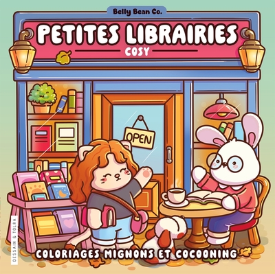 Picture of Belly Bean - Petites librairies cosy - Coloriages mignons et cocooning - Cosy colo