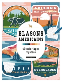 Picture of Blasons américains - 40 Coloriages mystère !