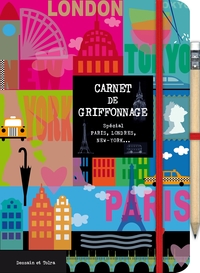 Image de Carnet de griffonnage - Paris-Londres-New York