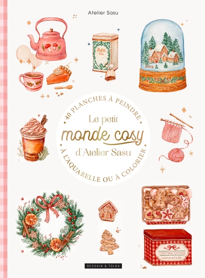 Picture of Coloriage luxe - Le petit monde cosy d'Atelier Sasu