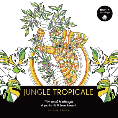 Picture of Happy coloriage Jungle tropicale