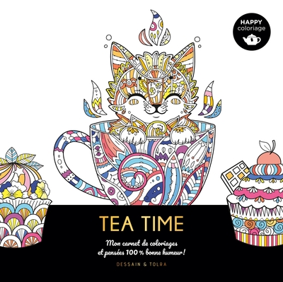 Picture of Happy coloriage - Tea time