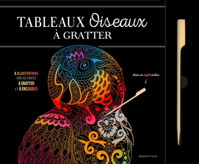 Image de Tableaux  Oiseaux à gratter