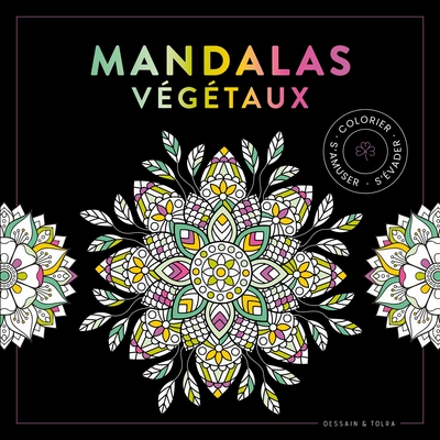 Picture of Black Coloriage - Mandalas végétaux