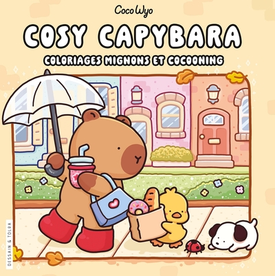 Picture of Coco Wyo - Cosy Capybara - Coloriages mignons et cocooning - Cosy colo