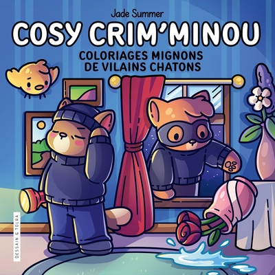 Picture of Cosy crim'minou - Jade Summer - Coloriages mignons de vilains chatons - Cosy colo