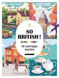 Picture of So british ! - 40 coloriages mystère