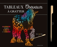 Image de Tableaux chevaux à gratter