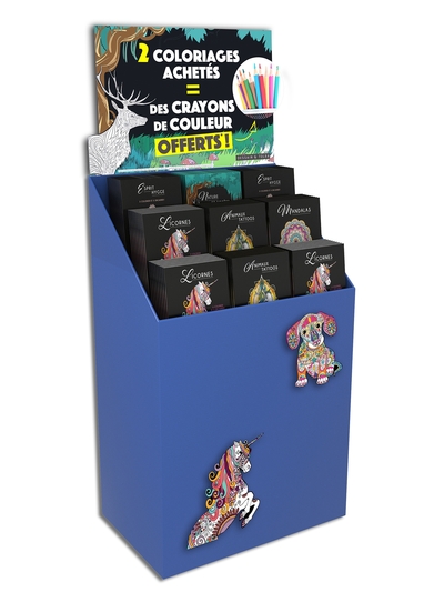 Picture of BOX COLORIAGES - 50 VOL