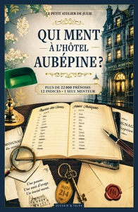 Picture of Qui ment à l'Hôtel Aubépine ? - Livre d'enquête - Plus de 22 000 noms - 12 indices - 1 menteur