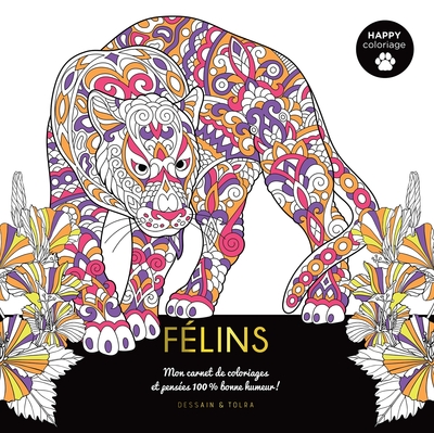 Picture of Happy coloriage Félins