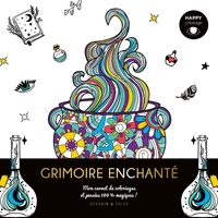 Picture of Happy coloriage Grimoire enchanté