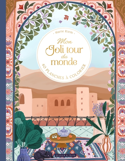 Picture of Coloriage luxe - Mon joli tour du monde