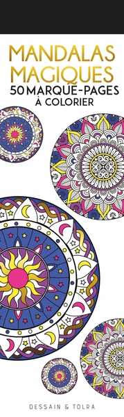 Picture of Mandalas magiques - 50 marque-pages à colorier