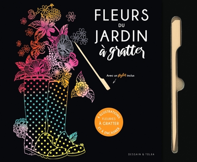 Picture of Cartes à gratter Fleurs du jardin