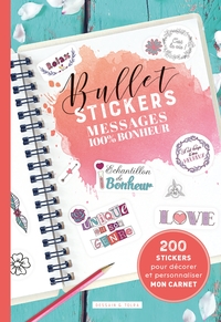 Image de Bullet stickers Messages 100 % bonheur