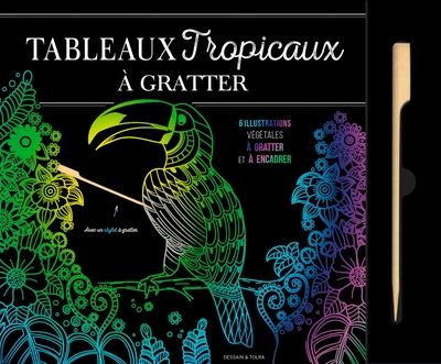 Picture of Tableaux tropicaux à gratter