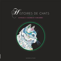 Picture of Coloriage histoires de chats
