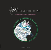 Picture of Coloriage histoires de chats
