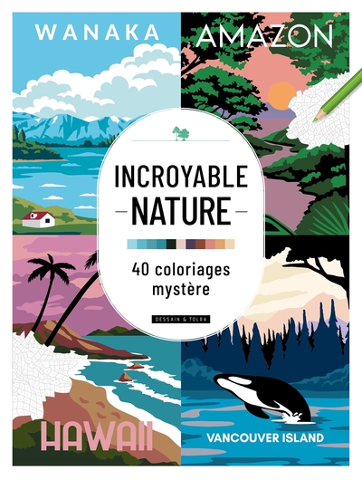 Picture of Incroyable nature - 40 coloriages mystère