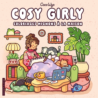 Picture of Coco Wyo - Cosy Girly - Coloriages mignons à la maison - Cosy colo