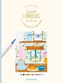Image de Les petits bonheurs de la vie - coloriage mystère luxe