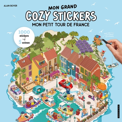 Picture of Grand Cozy Stickers - Mon petit tour de France