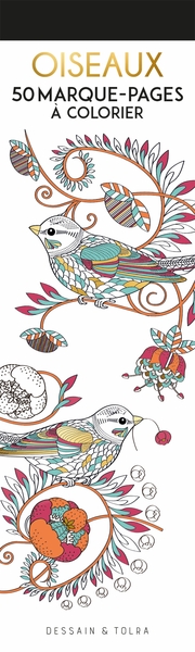 Picture of Marque-pages à colorier - Oiseaux