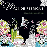Picture of Black coloriage Monde Féerique