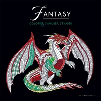 Picture of Black coloriages Fantasy