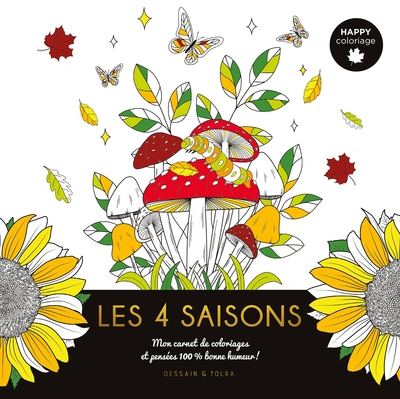 Picture of Happy coloriage Les 4 saisons