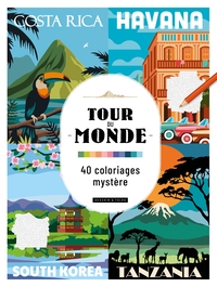 Picture of Tour du monde - 40 coloriages mystère